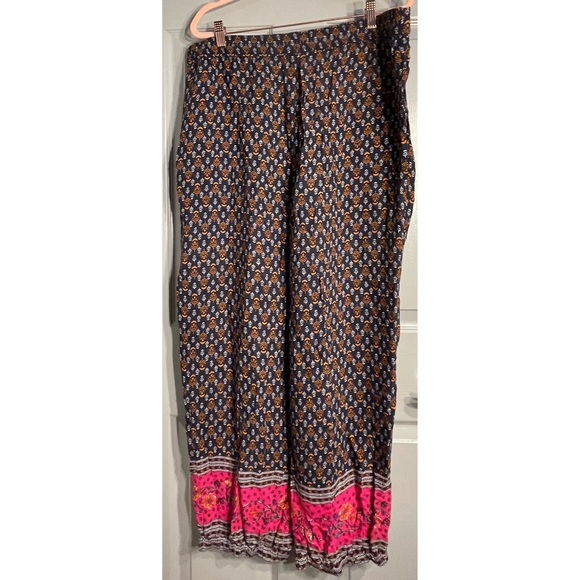 Anthropologie Smocked Balloon-Leg Pants NWT Size 14 - Picture 10 of 16